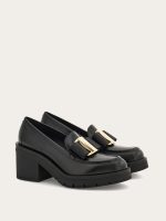 Ferragamo Chunky heel Vara Bow loafer - Image 4